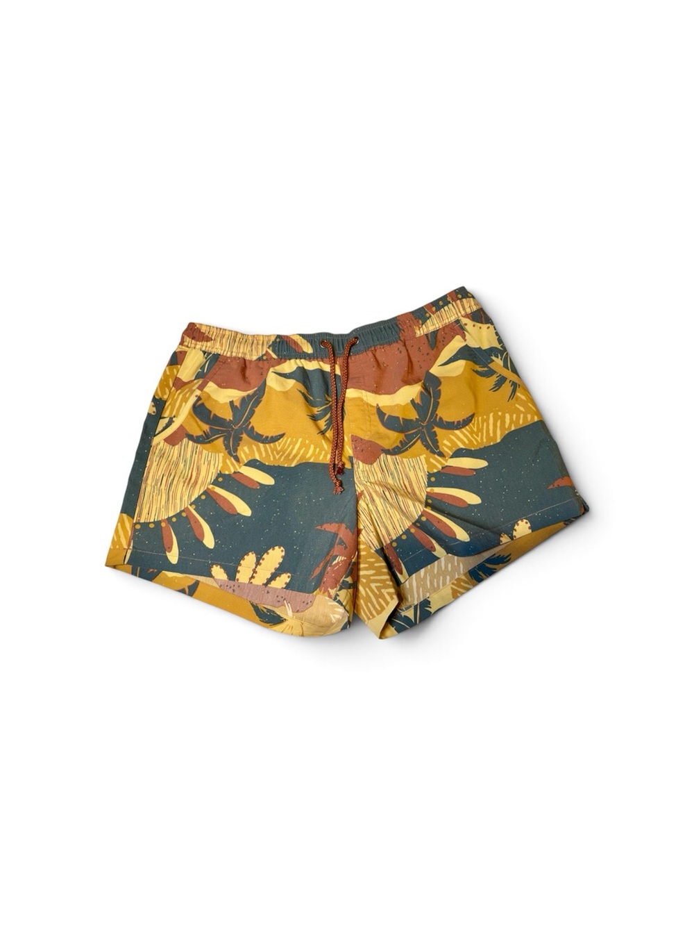 Men’s Large Toad&Co Bermuda Pull On Shorts Boundless Shorts  - Tropical Print